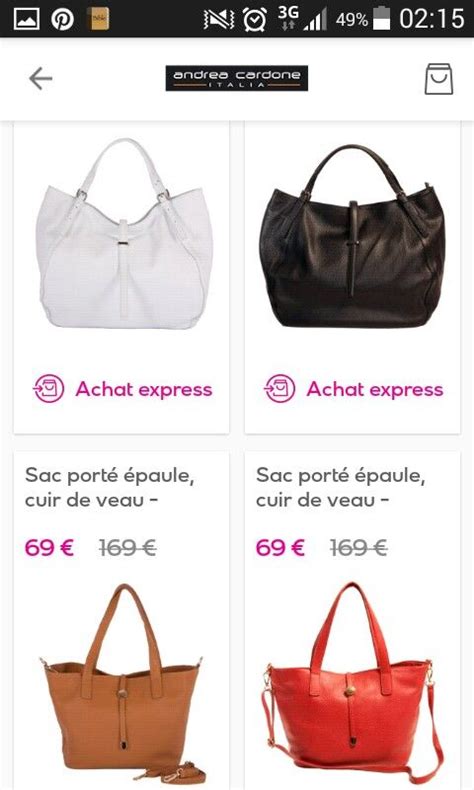 qualité sac andrea cardone